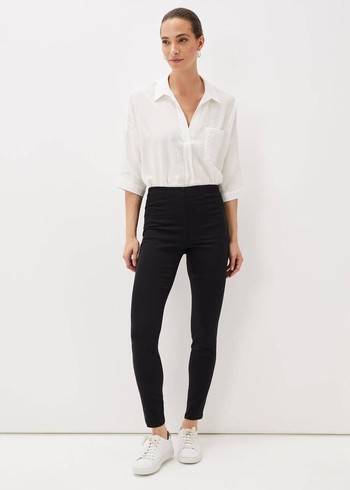 Phase Eight Amina Skinny Trousers Black Canada | CPTHQO-569